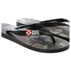 Camouflage Patch Flip Flops