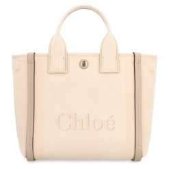 Canvas-Tasche mit Lederdetails