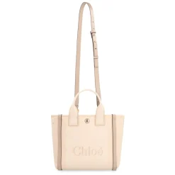 Canvas-Tasche mit Lederdetails