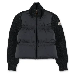 Cardigan mit gesteppter Vorderseite