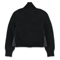 Cardigan mit gesteppter Vorderseite