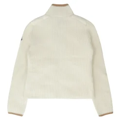 Cardigan mit wattierter Vorderseite