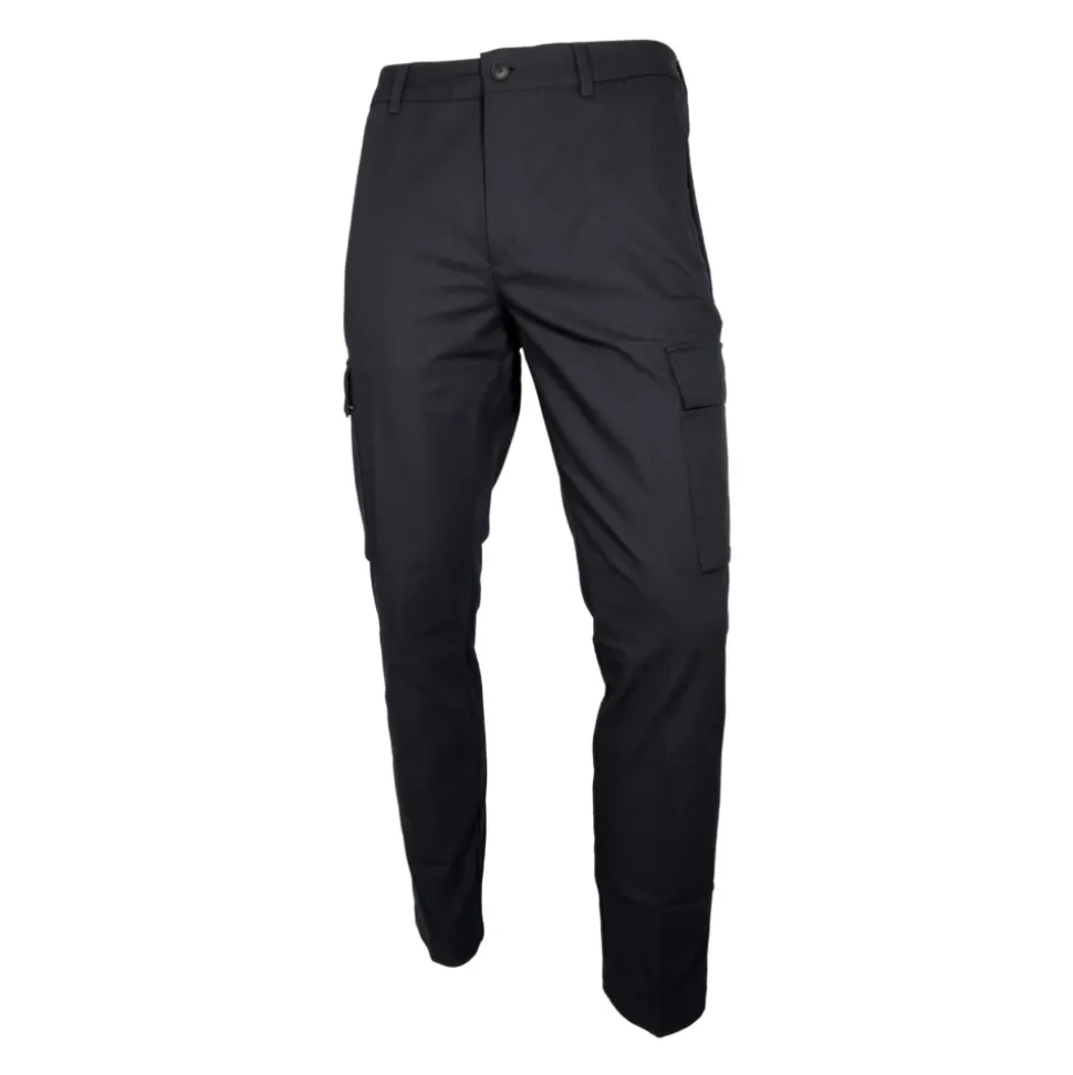 Cargo Hose Slim Fit Schwarz
