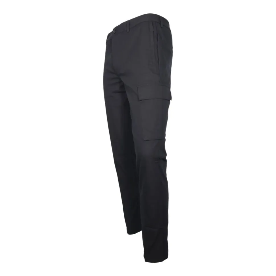 Cargo Hose Slim Fit Schwarz