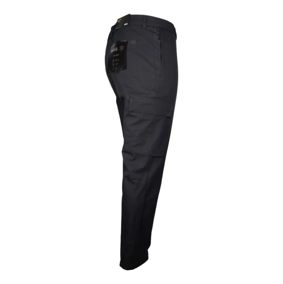 Cargo Hose Slim Fit Schwarz