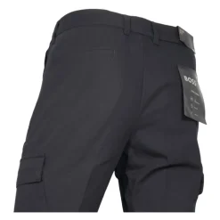 Cargo Hose Slim Fit Schwarz