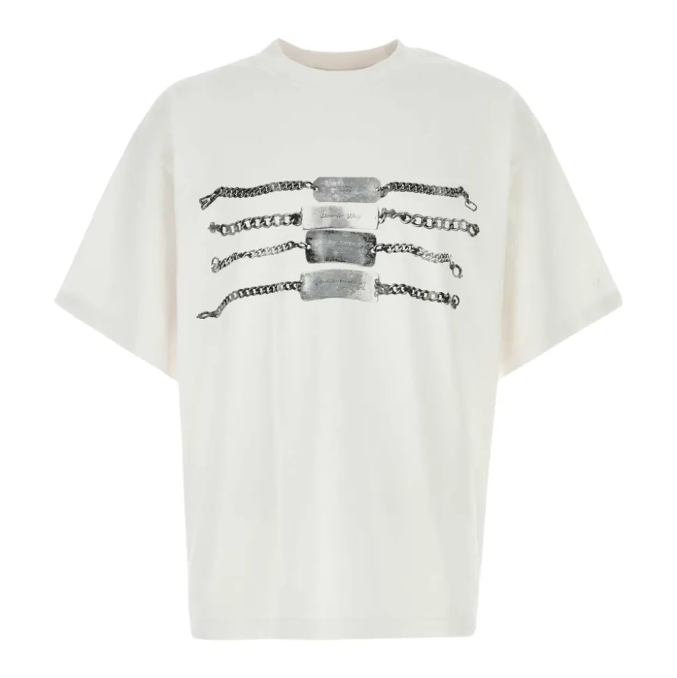 Chain Graphic Short-Sleeve Tee