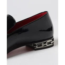 Chain Loafer Patent Leather SlipOn