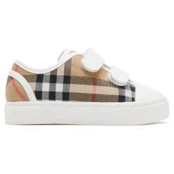 Check Baumwoll-Sneakers