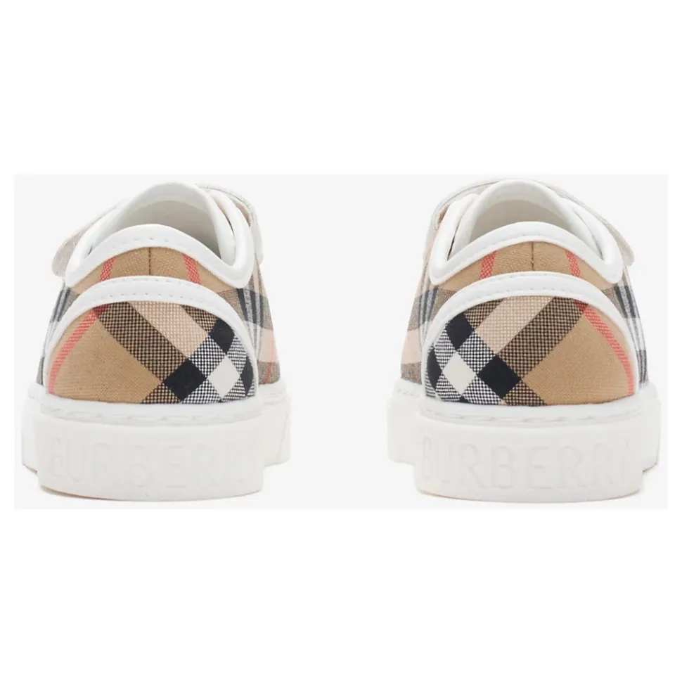 Check Baumwoll-Sneakers