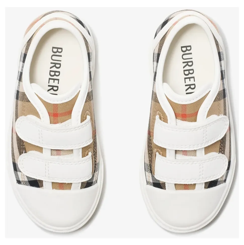 Check Baumwoll-Sneakers
