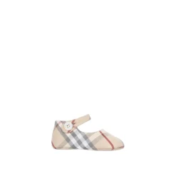 Checked Cotton Shoes