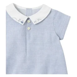Checked Romper