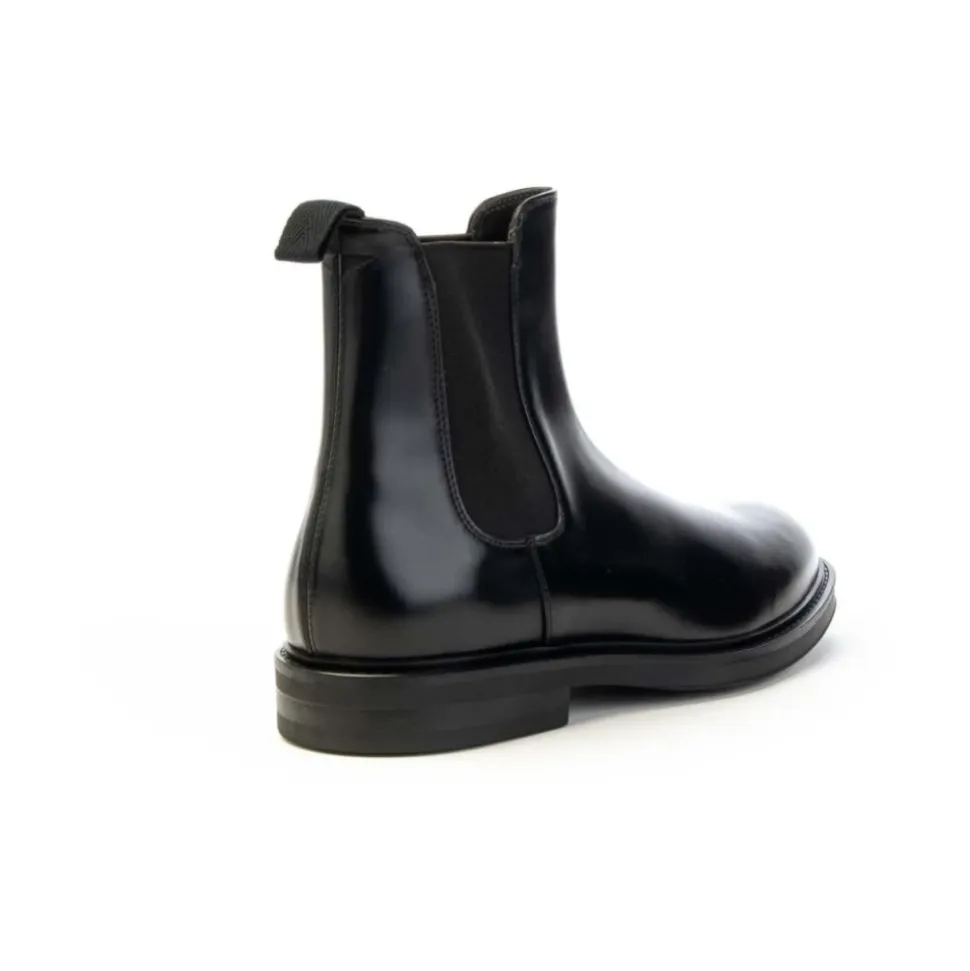 Chelsea Boot aus gebürstetem Kalbsleder