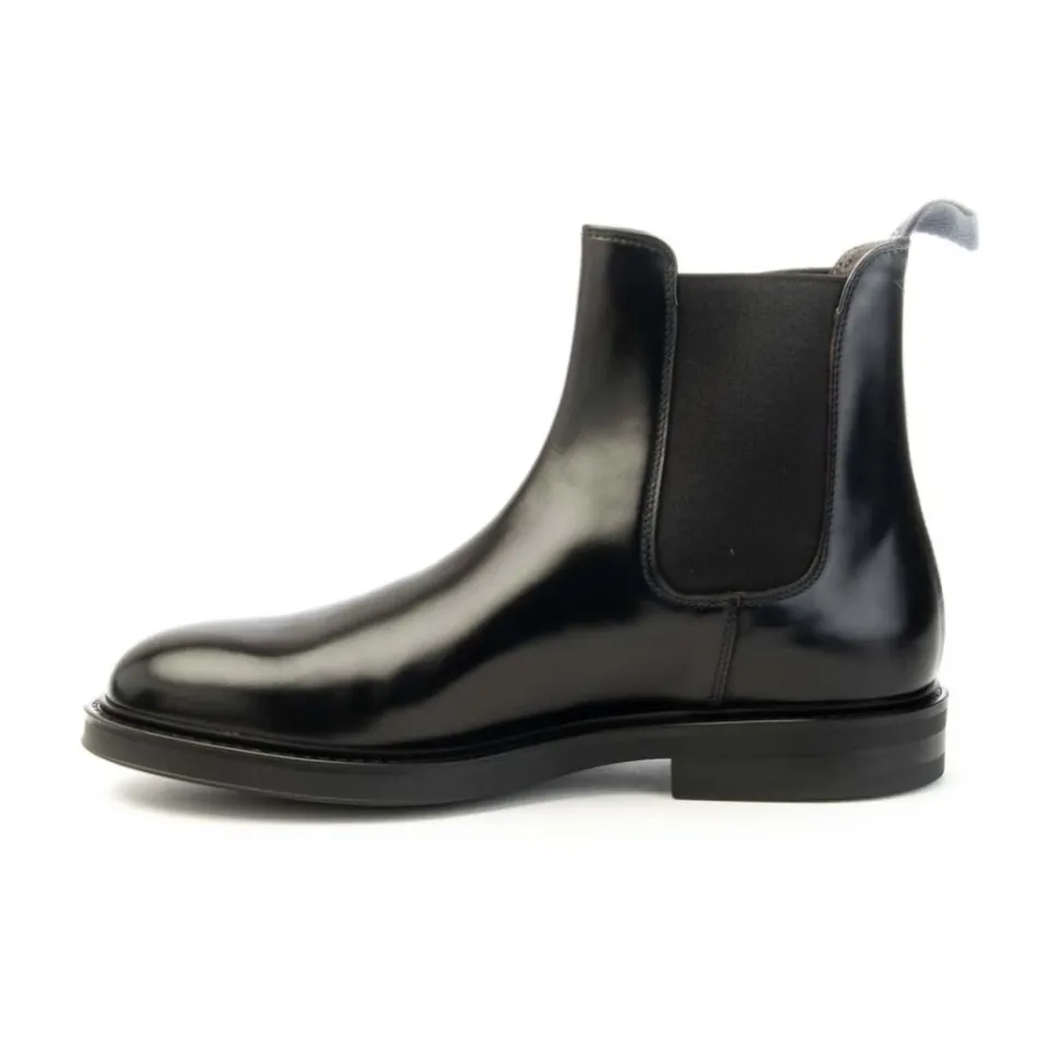 Chelsea Boot aus gebürstetem Kalbsleder