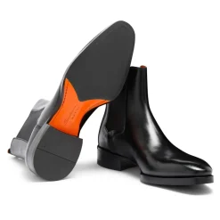 Chelsea Boot aus poliertem Leder