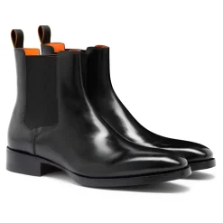 Chelsea Boot aus poliertem Leder
