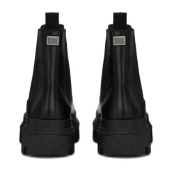 Chelsea Boots aus gebürstetem Kalbsleder