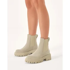 Chelsea Slip-on Stiefel mit Trefoil Sohle