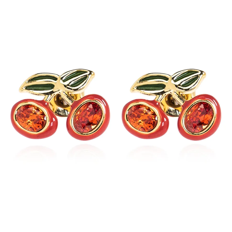 Cherry Motif Ohrringe