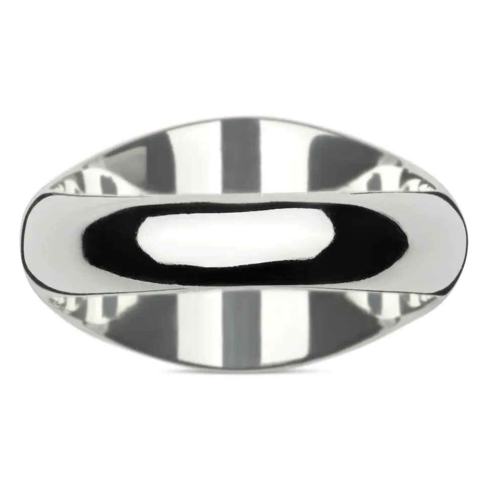 Chevalier-Ring mit ovalem Anhänger