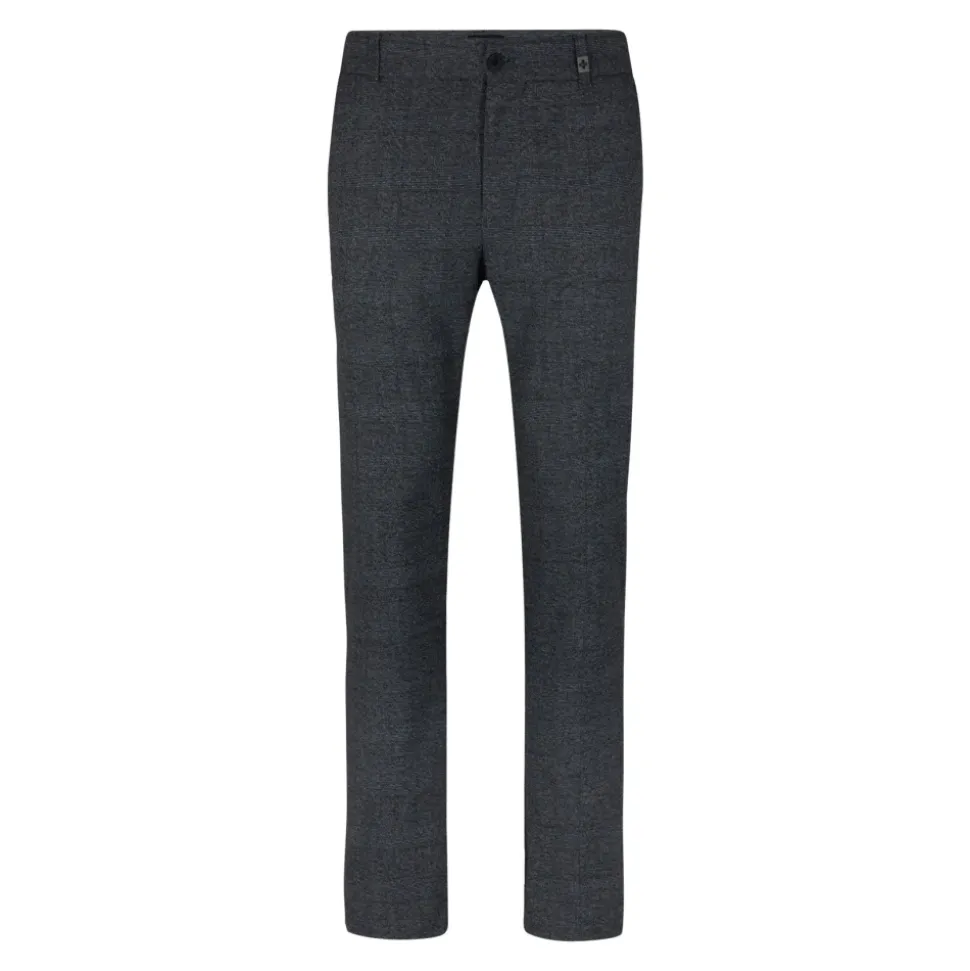 Chino-Hose mit seitlichem elastischem Bund