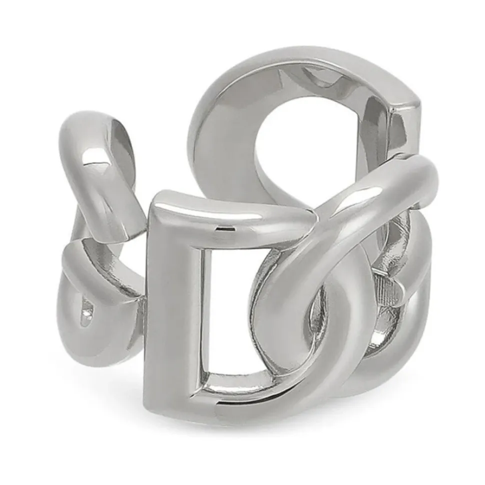 Chunky Band Silber-ton Ring
