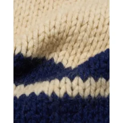 Chunky Knit Stripe Lenny Scarf