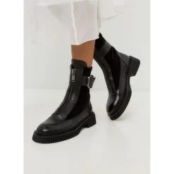 Chunky Sole Ankle Boots Ciara - Schwarz