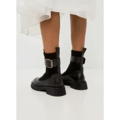 Chunky Sole Ankle Boots Ciara - Schwarz