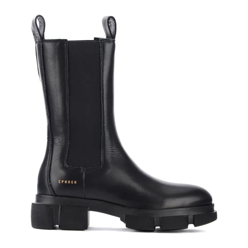 Chunky Stiefel mit 5 cm Absatz
