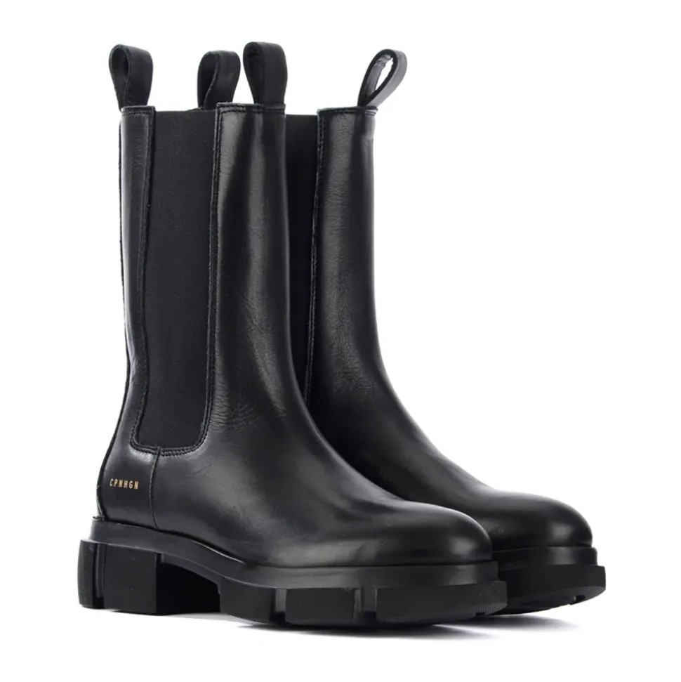 Chunky Stiefel mit 5 cm Absatz