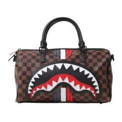 City Checkered Weekender Reisetasche