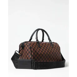 City Checkered Weekender Reisetasche