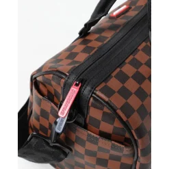 City Checkered Weekender Reisetasche