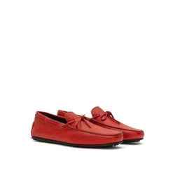 City-Loafer mit Schnürdetail
