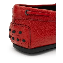 City-Loafer mit Schnürdetail