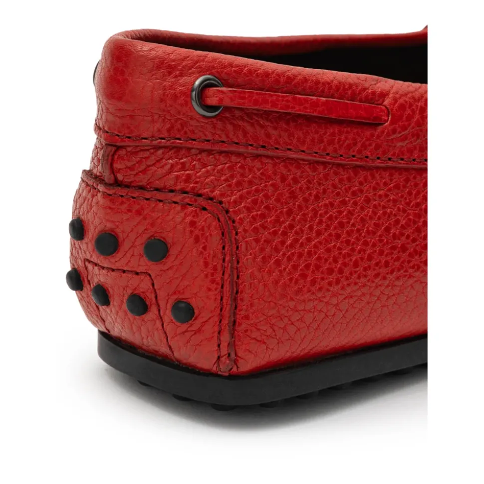 City-Loafer mit Schnürdetail