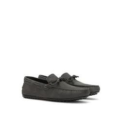 City-Loafer mit Schnürdetail