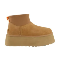 Classic Mini Dipper Stiefel Chestnut