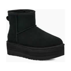 Classic Mini Platform Stiefel Black