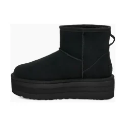 Classic Mini Platform Stiefel Black