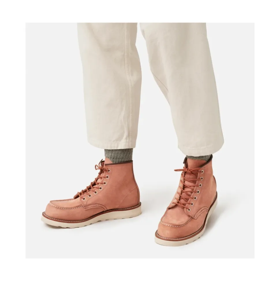 Classic Moc Dusty Rose Stiefel