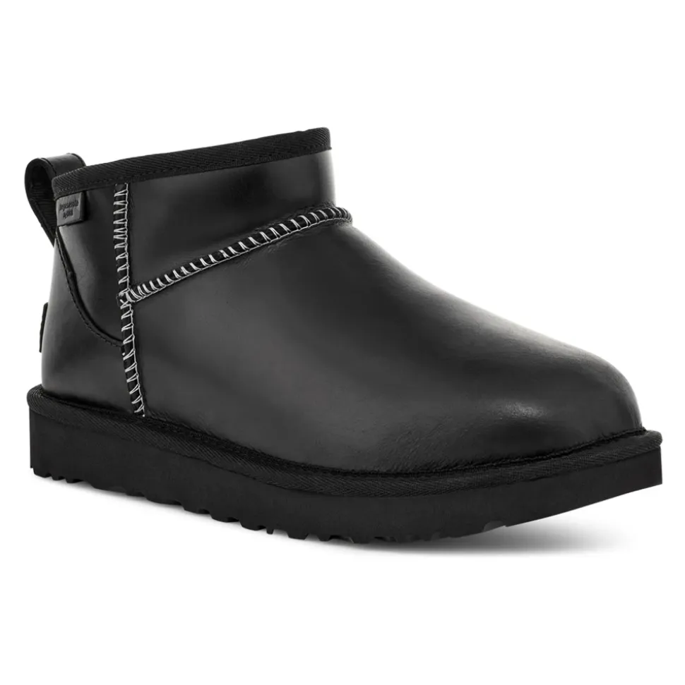 Classic Ultra Mini Leather Regenerate Stiefel Black