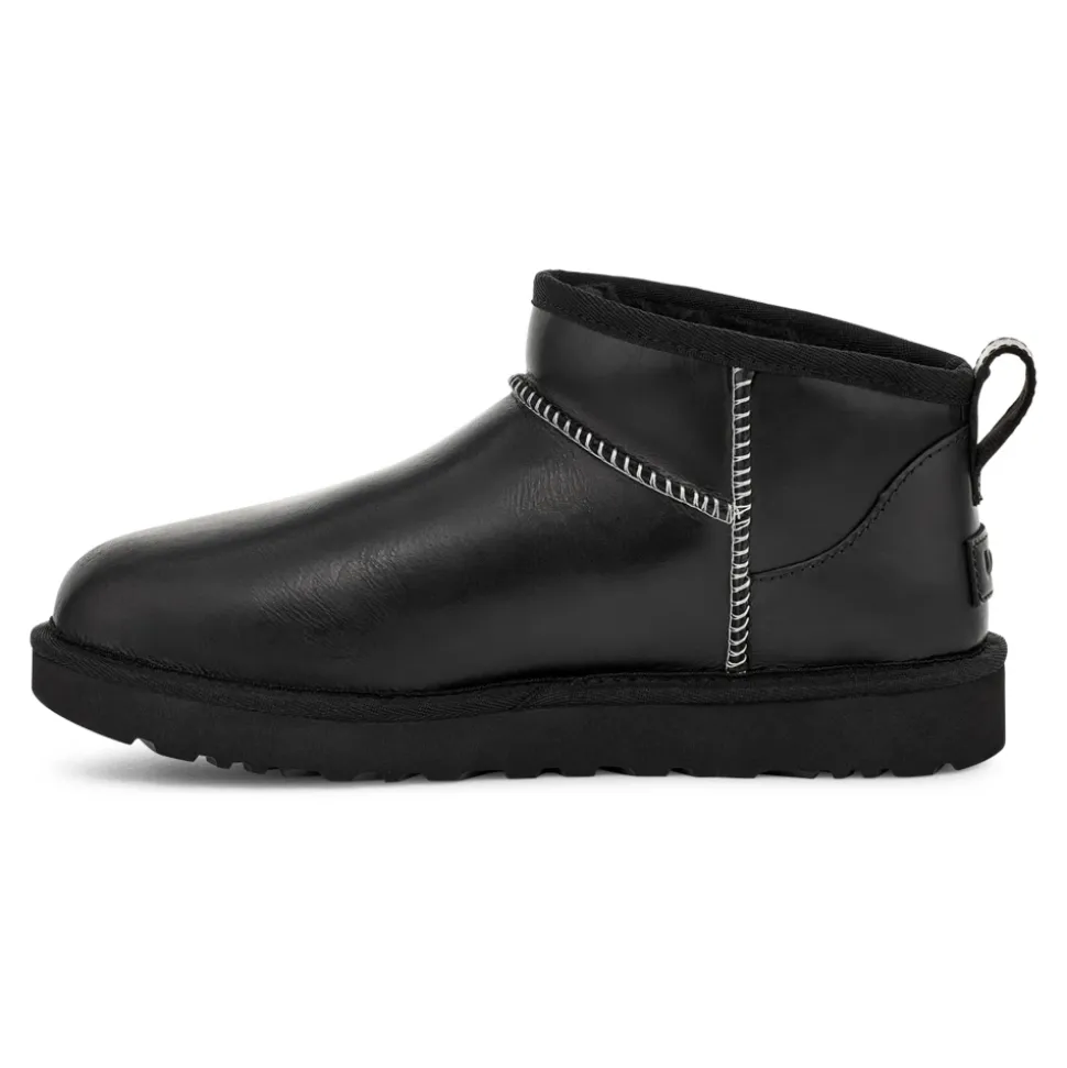 Classic Ultra Mini Leather Regenerate Stiefel Black