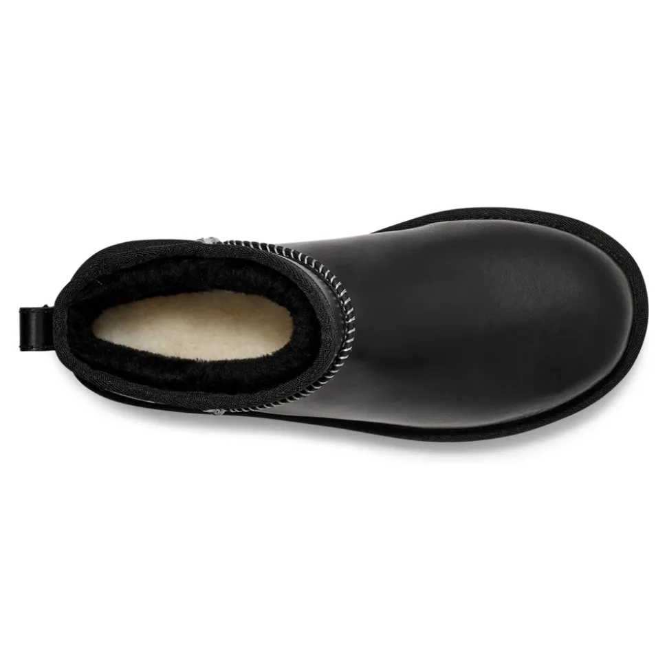 Classic Ultra Mini Leather Regenerate Stiefel Black