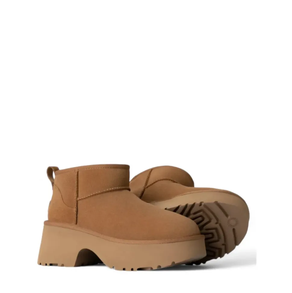Classic Ultra Mini New Heights Stiefel Chestnut