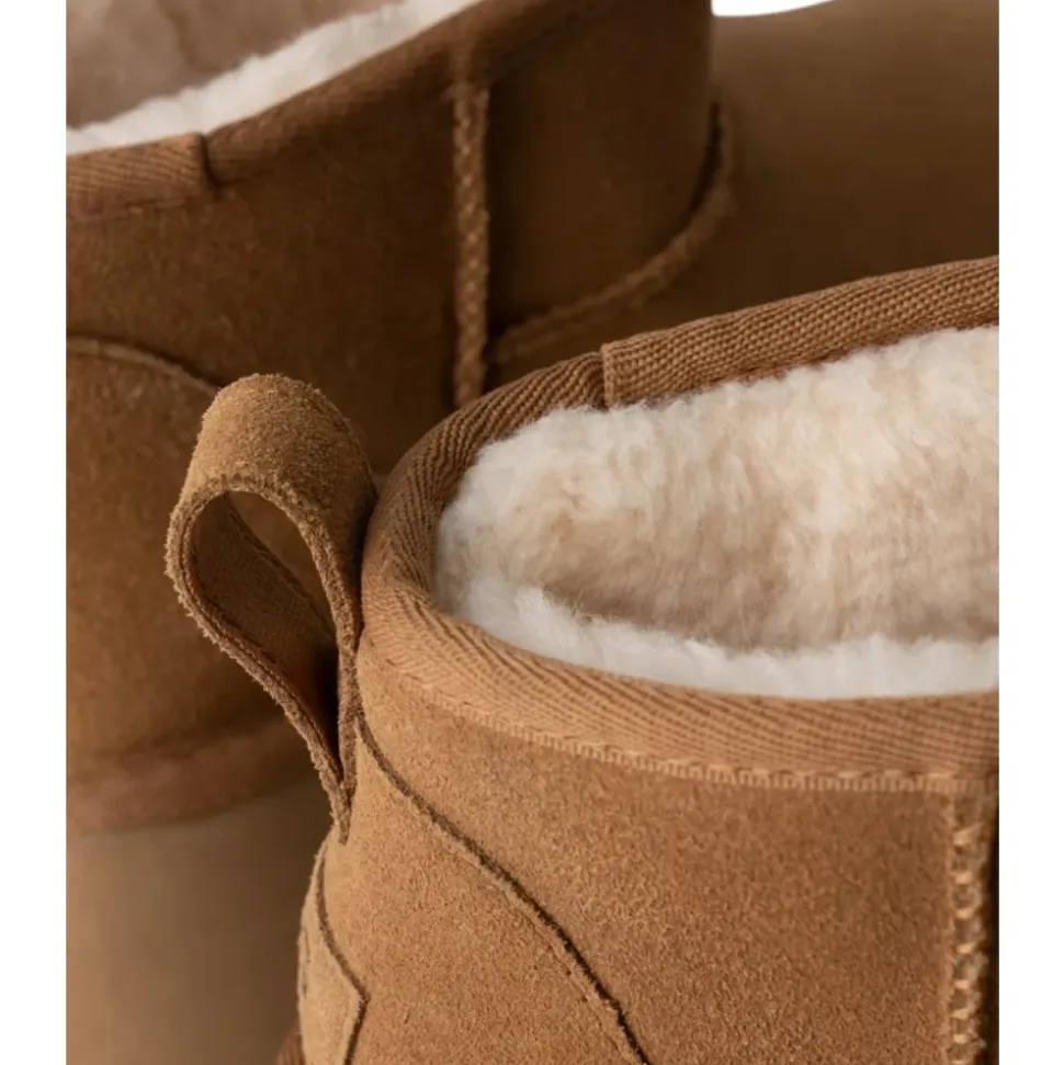 Classic Ultra Mini New Heights Stiefel Chestnut