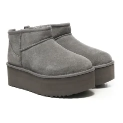 Classic Ultra Mini Plateau Stiefeletten