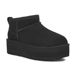Classic Ultra Mini Platform Stiefel Black